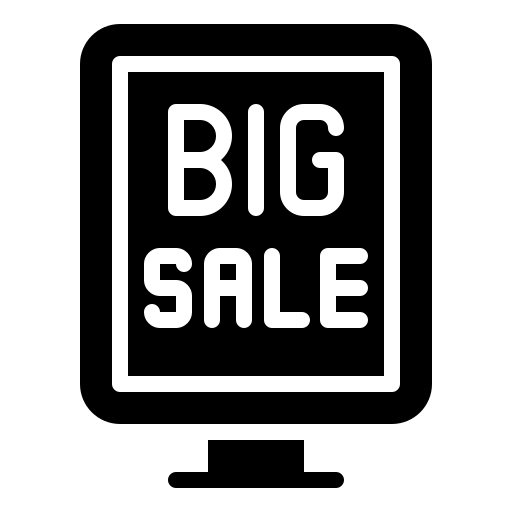 grande venda Generic Glyph Ícone