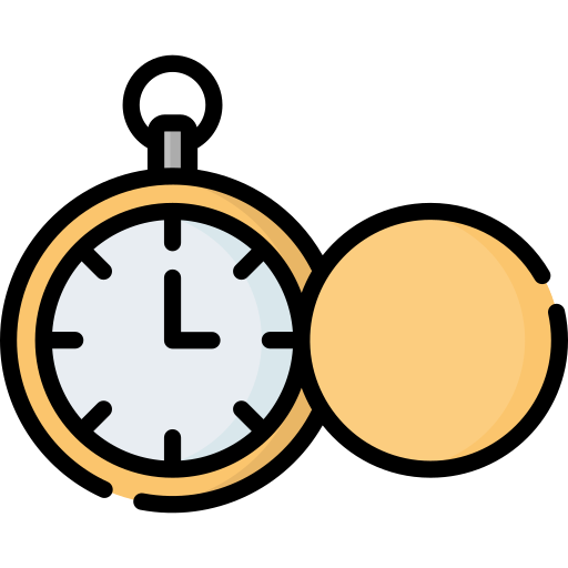 reloj de bolsillo Special Lineal color icono