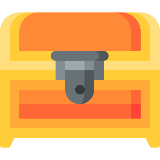 Treasure chest Special Flat icon