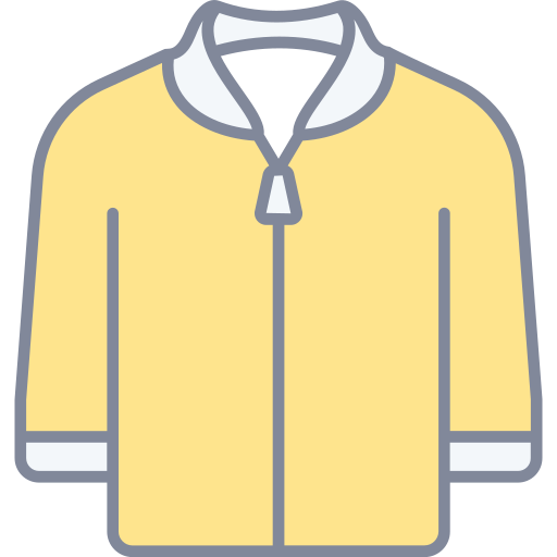 chaqueta Generic Outline Color icono