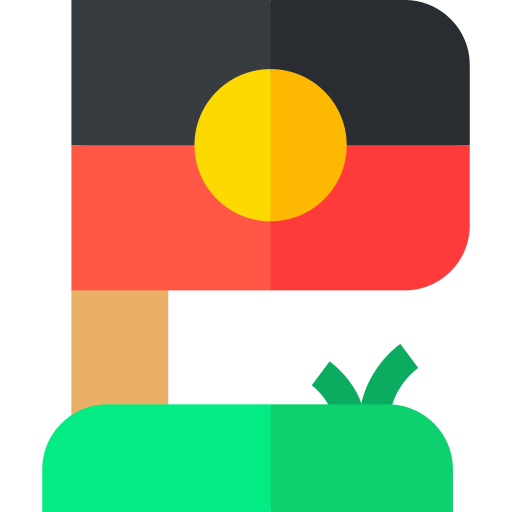 aborigen Basic Straight Flat icono