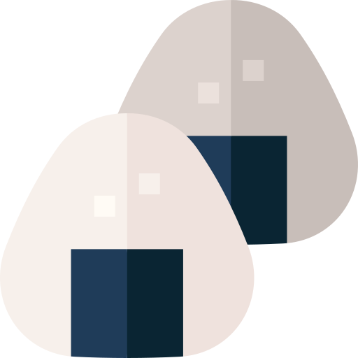 Onigiri Basic Straight Flat icon