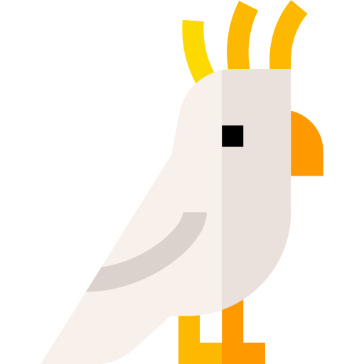 Cockatoo Basic Straight Flat icon
