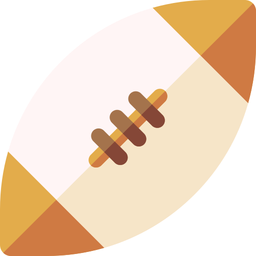 Rugby Basic Rounded Flat icon