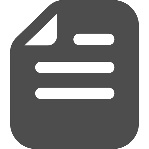 파일 Generic Glyph icon