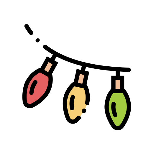 guirnaldas Generic Outline Color icono