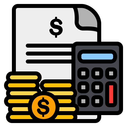 Budget Generic Outline Color icon