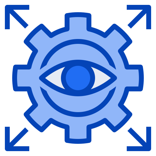 vision Generic Blue Icône