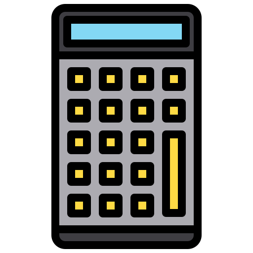 kalkulator xnimrodx Lineal Color ikona