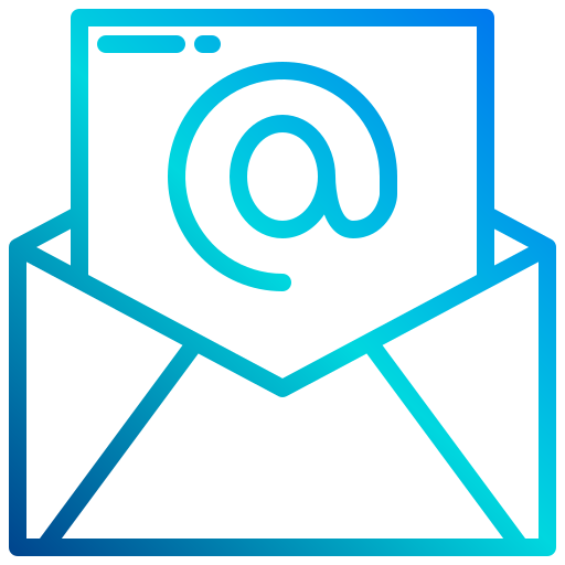 e-mail xnimrodx Lineal Gradient ikona
