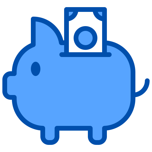 貯金箱 xnimrodx Blue icon