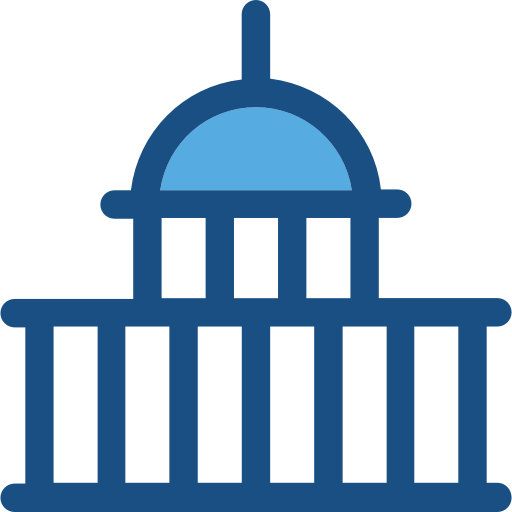 国会議事堂 Prosymbols Duotone icon