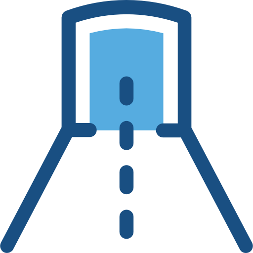 tunel Prosymbols Duotone ikona