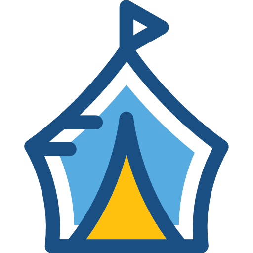 namiot Prosymbols Duotone ikona