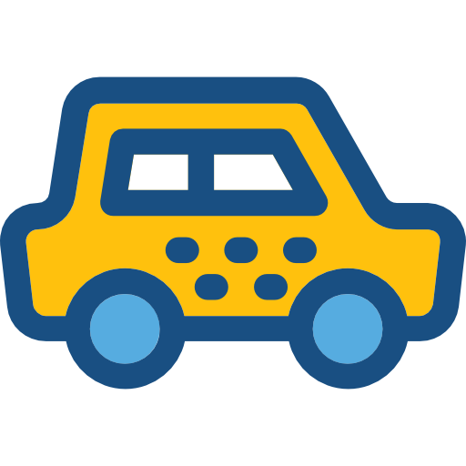 taxi Prosymbols Duotone icono