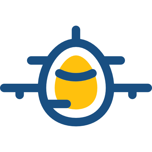 Aeroplane Prosymbols Duotone icon