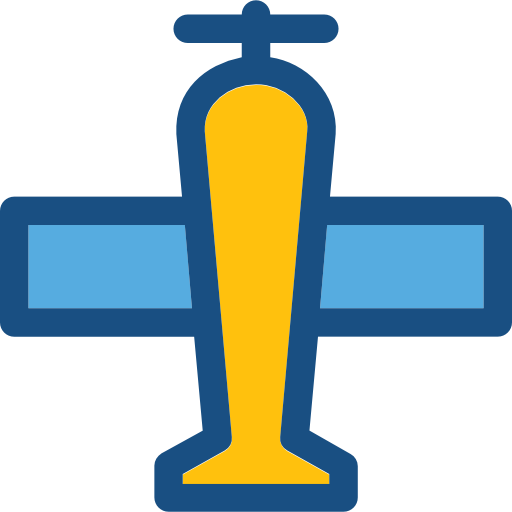 avión Prosymbols Duotone icono