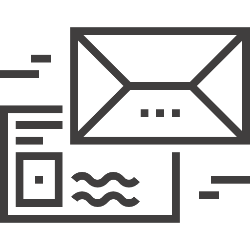 Mail Maxim Flat Lineal icon