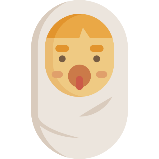 Newborn Special Flat icon
