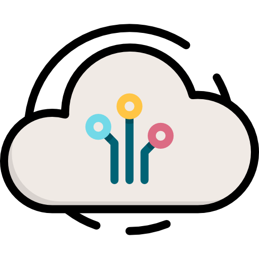 Cloud Special Lineal color icon