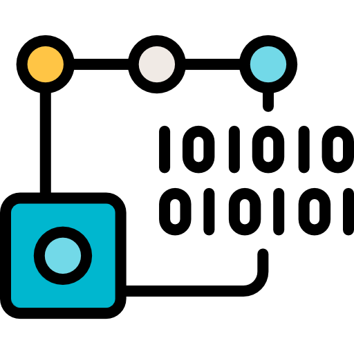 데이터 Special Lineal color icon