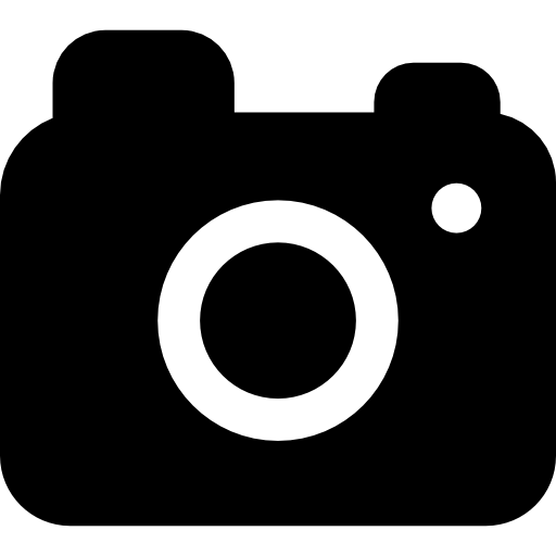 cámara fotográfica Basic Rounded Filled icono