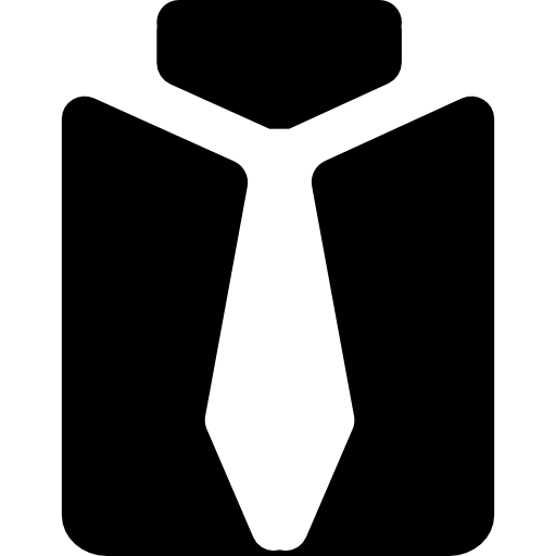 スーツ Basic Rounded Filled icon