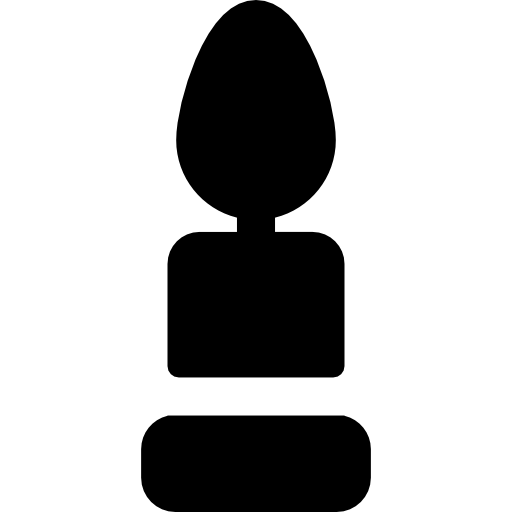 キャンドル Basic Rounded Filled icon