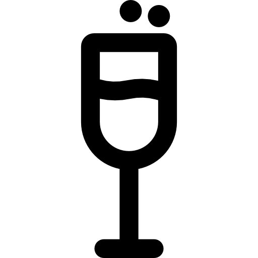 Wine Basic Rounded Lineal icon