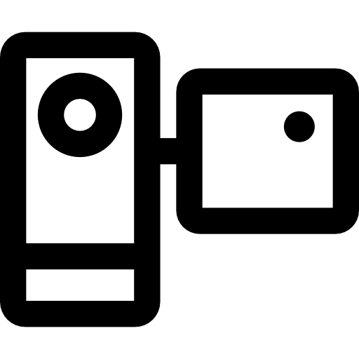 Видеокамера Basic Rounded Lineal иконка