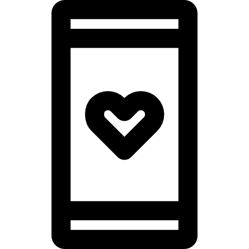 Smartphone Basic Rounded Lineal icon