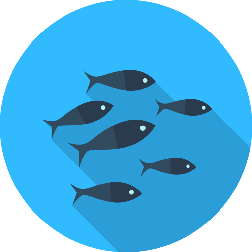 fisch Flat Circular Flat icon