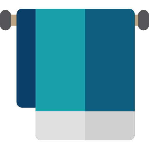 ręcznik Basic Rounded Flat ikona