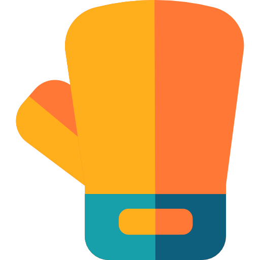 Боксерская перчатка Basic Rounded Flat иконка