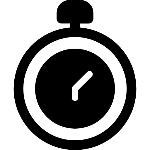 chronometr Basic Rounded Filled ikona