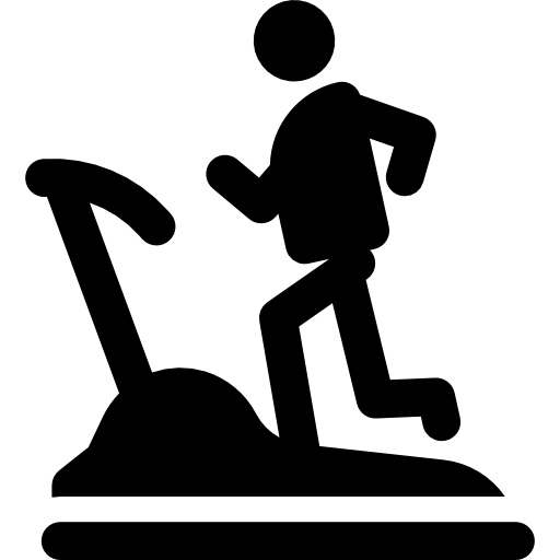 Treadmill Basic Rounded Filled icon