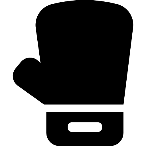 guantoni da boxe Basic Rounded Filled icona