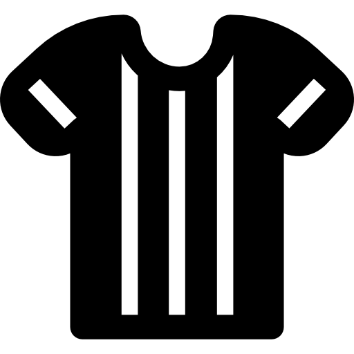 camisa deportiva Basic Rounded Filled icono