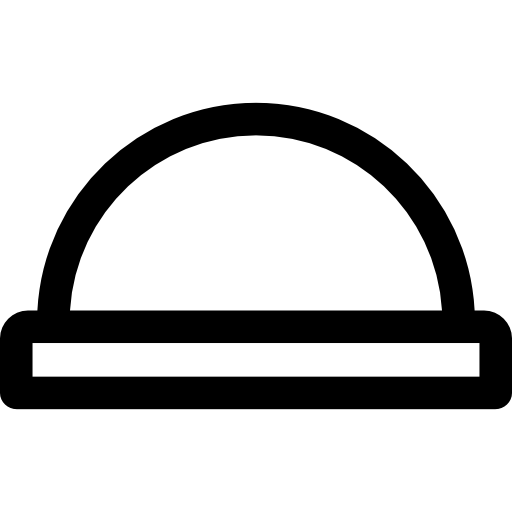 piłka bosu Basic Rounded Lineal ikona