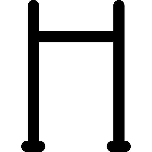 barra per trazioni Basic Rounded Lineal icona