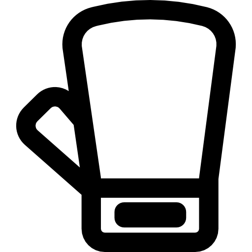 Boxing glove Basic Rounded Lineal icon