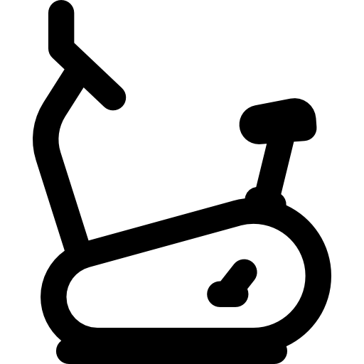 Stationary bike Basic Rounded Lineal icon