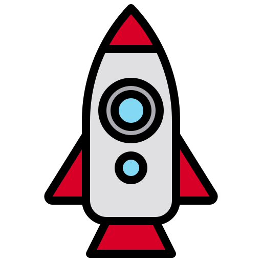 fusée xnimrodx Lineal Color Icône