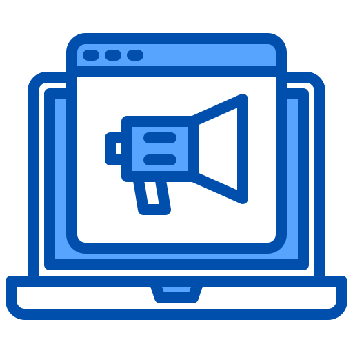 marketing online xnimrodx Blue icona