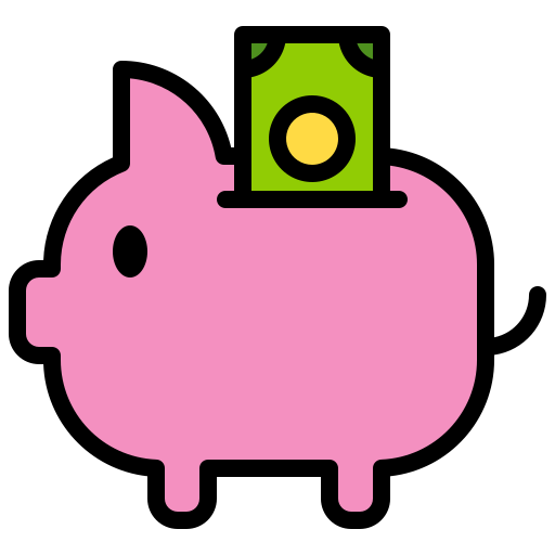 Piggy bank xnimrodx Lineal Color icon
