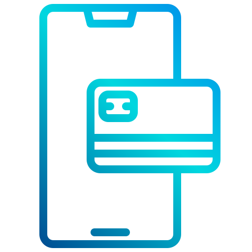 online-banking xnimrodx Lineal Gradient icon