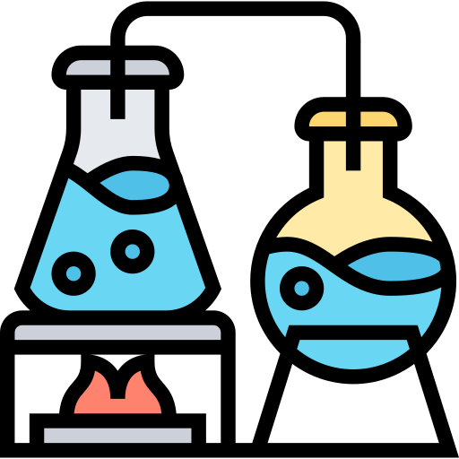 Chemistry Meticulous Lineal Color icon
