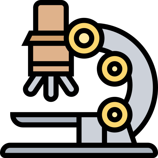 microscopio Meticulous Lineal Color icono