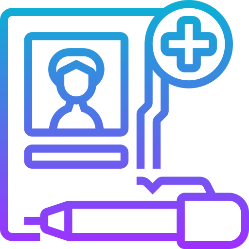 Medical records Meticulous Gradient icon