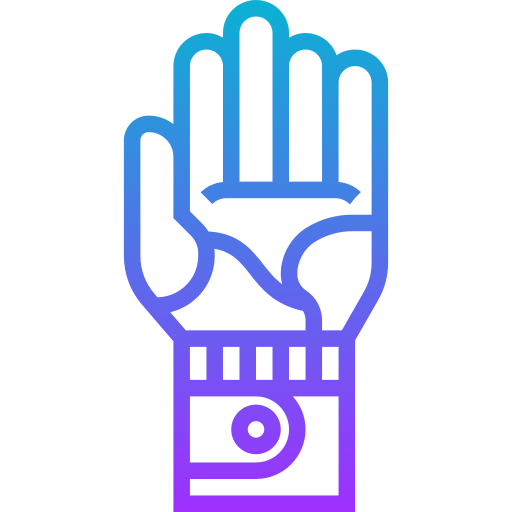 Golf gloves Meticulous Gradient icon